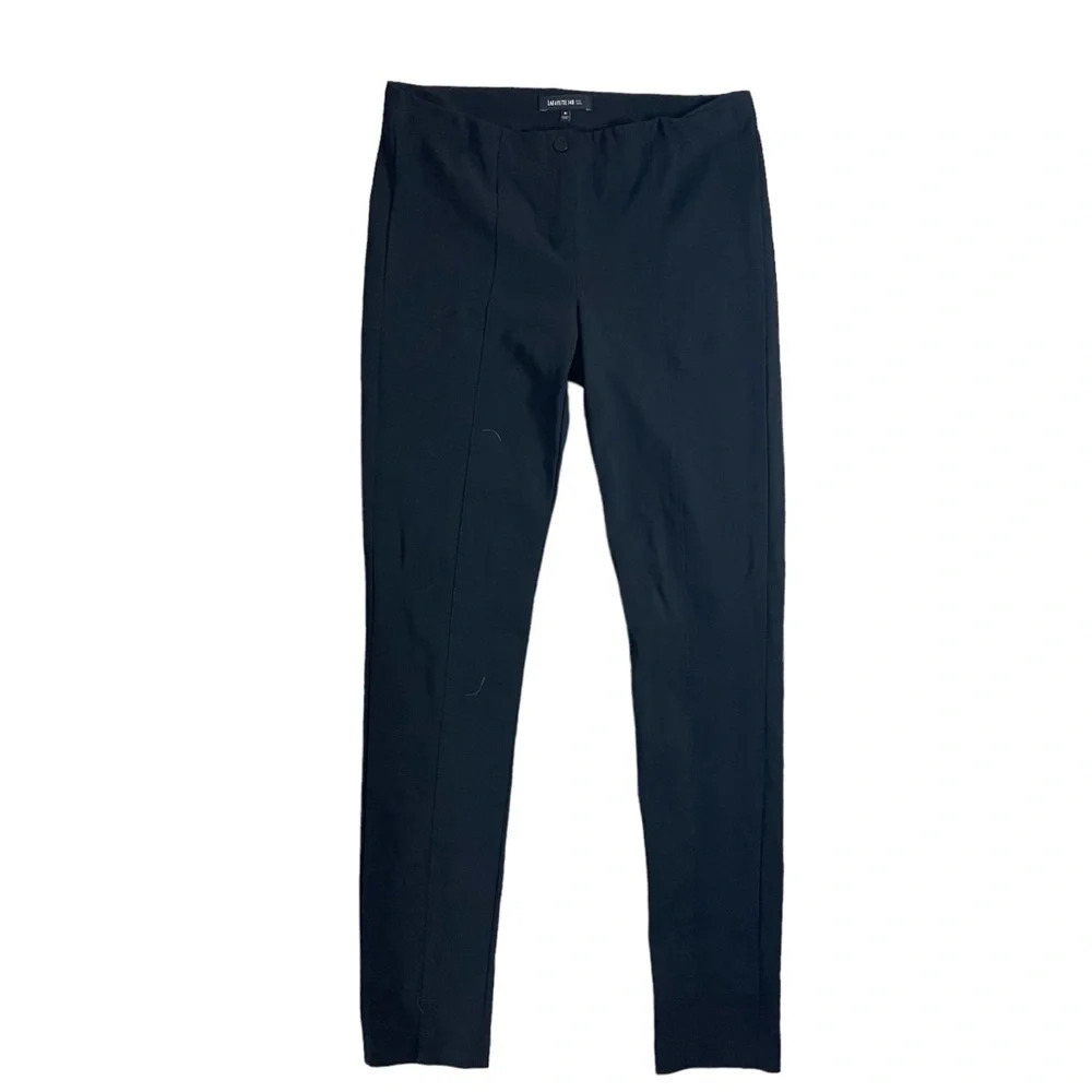 Lafayette 148 New York Black Trouser Pants Women’s Size Medium Career Office - Picture 7 of 7